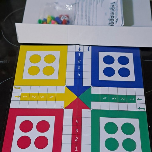 Board games 2 in 1, like new: Snakes & Ladders and Energy Train