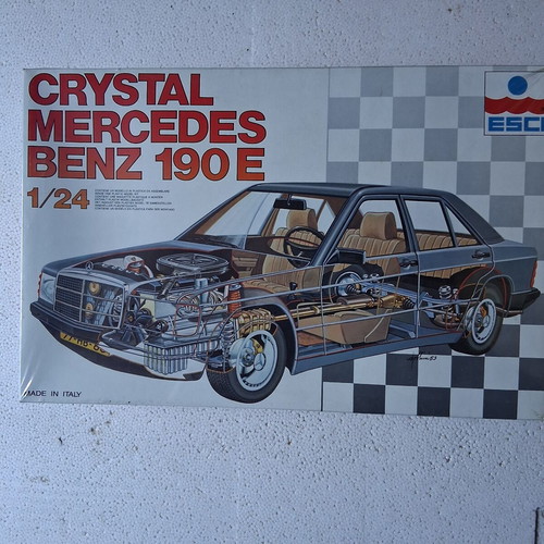 ESCI Crystal Mercedes Benz 190 E plastic model new