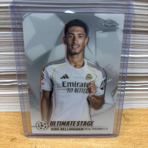 2025-26 Topps UCC Flagship Jude Bellingham Ultimate Stage Chrome card new
