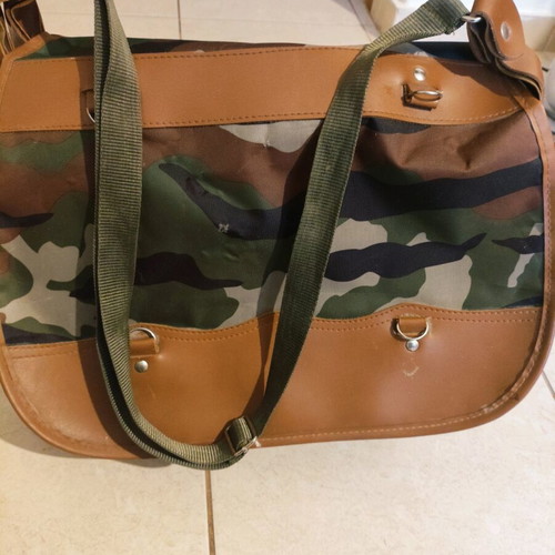 Aetos leather crossbody hunting bag like new, camouflage