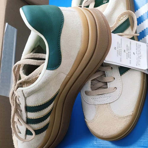 Adidas Gazelle Cream White Collegiate Green Magic Beige new sneakers size 40