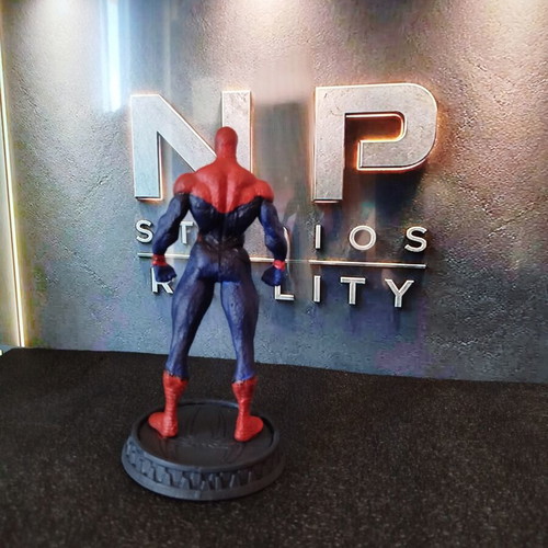 Spiderman figure 19cm height, new, PLA material