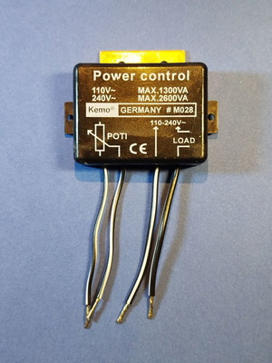 Kemo M028 power controller like new