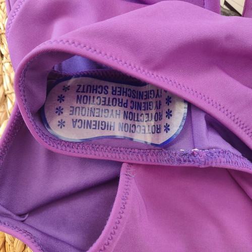 Zara purple one-piece swimsuit like new, size S