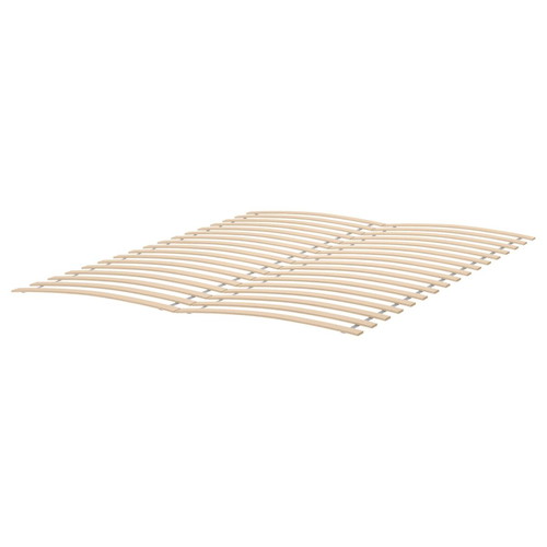 Malm Bed White Oak 160x200cm like new with 4 storage drawers