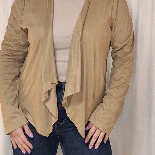 Stradivarius beige cardigan like new, size L