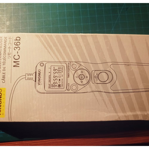 Yongnuo MC-35b Remote Control Timer Intervalometer for Sony Minolta DSLR like new