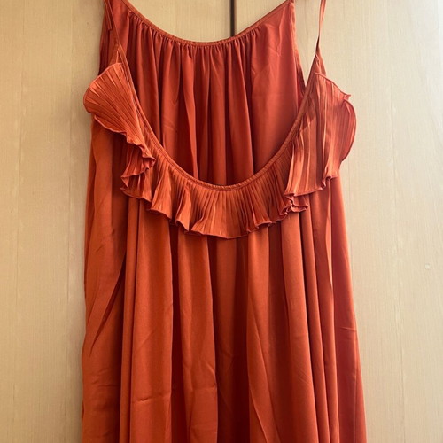 Mitos long dress like new, orange, one size