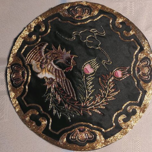 Chinese embroidery Golden cloud new, silk hand-stitched