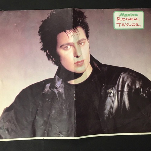Spandau Ballet Rogel Taylor 1980 poster in good condition with small tear