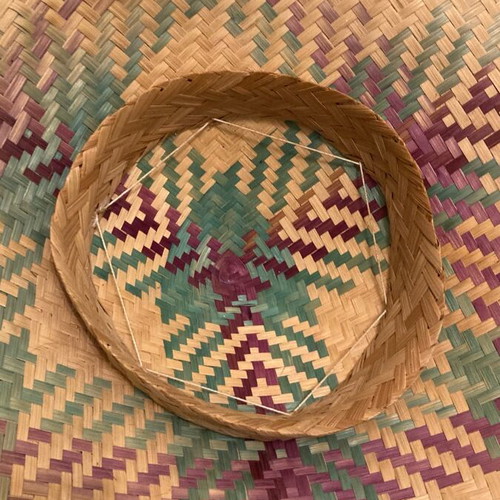 Handmade Bali hat vintage used