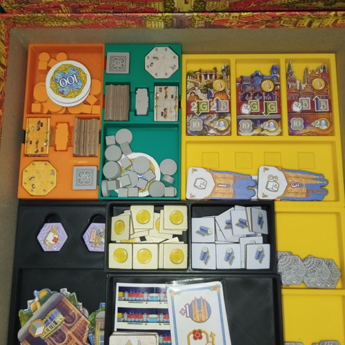 Barcelona 3D printed insert for board game