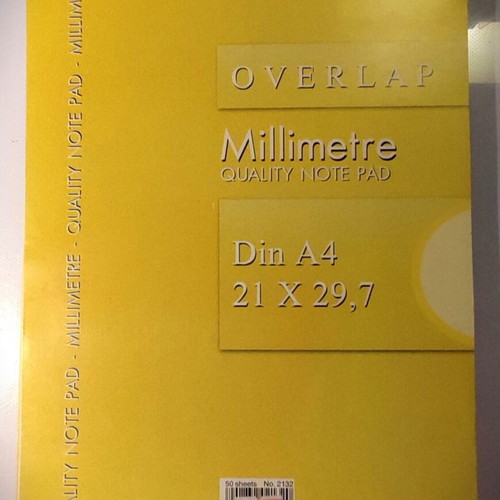 Millimetre A4 Salko pad 50 sheets new