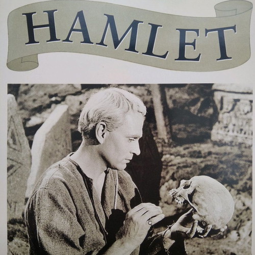 Hamlet DVD used, English language, cover worn