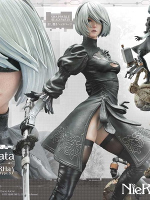 Prime1 Studios NieR:Automata 1/4 Scale 2B Figure like new