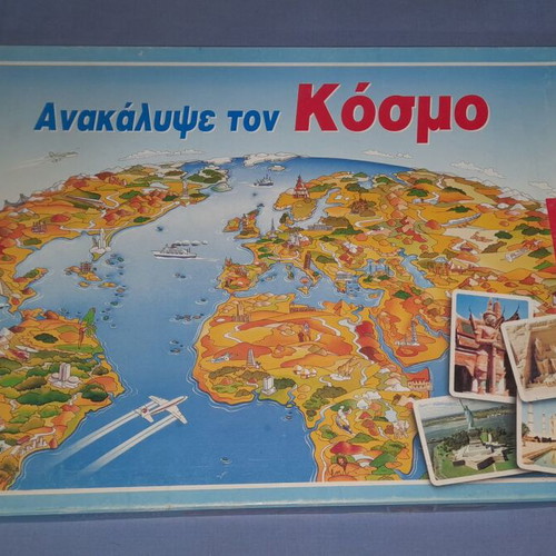 Discover the World educational board game
