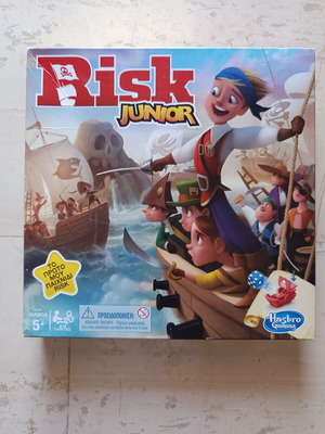 Risk Junior board game used, Greek edition by Hasbro