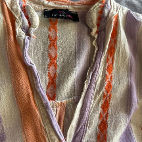 Zwillingsherz summer dress like new, colorful cotton, one size