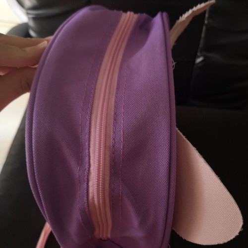 Children's backpack with deer used, purple, PLAYBAGS