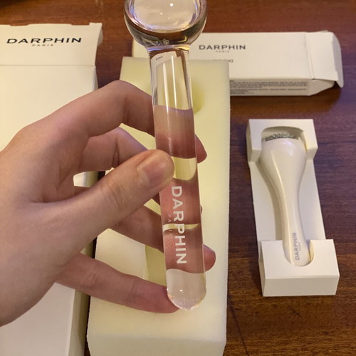 Darphin Cooling Globe and Ridoki Face Roller massage tools