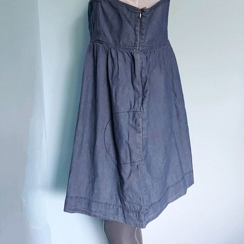 Denim dresses Monki and Estelle used, size L/XL, no defects