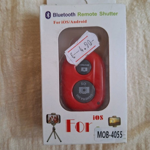 Photo remote control red new, bluetooth
