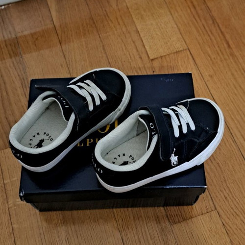 Polo Ralph Lauren shoes size 23 blue, like new