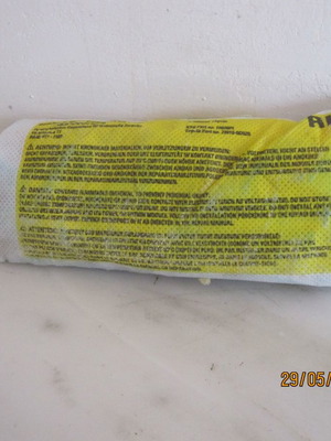 Right seat airbag for Toyota Yaris '09-'12 used
