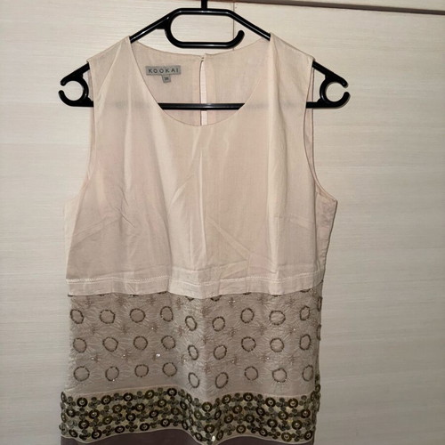 Kookai top beige like new, size M 38 10