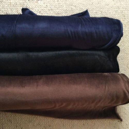 Velour stretch elastic fabrics new, pack 12m x 1.75m
