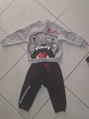 Sprint toddler fleece tracksuit set for 18 months