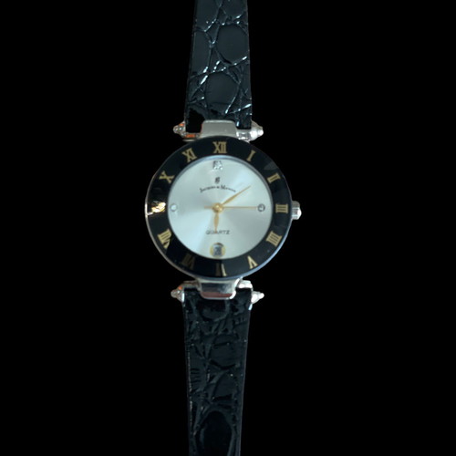 Jacques Du Manoir women's watch new with croco style strap
