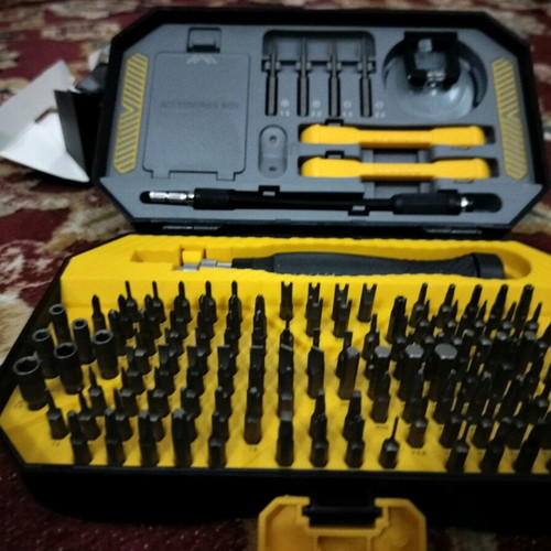 Precision screwdriver set 145 pieces new, professional