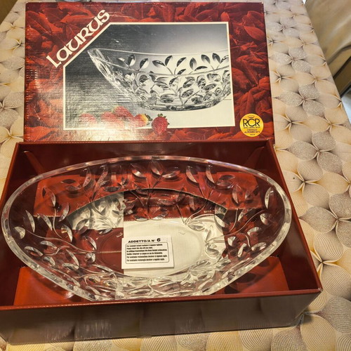 Crystal bowl in original box