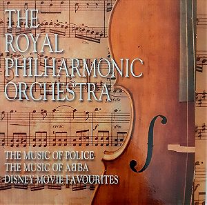 THE ROYAL PHILHARMONIC ORCHESTRA - MUSIC OF POLICE / ABBA / DISNEY MOVIE FAVOURITES 3 CD