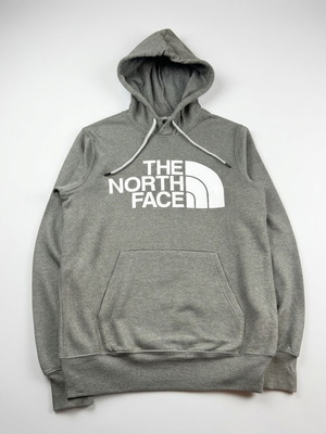 The North Face Hoodie used, XS oversized grey unisex cotton