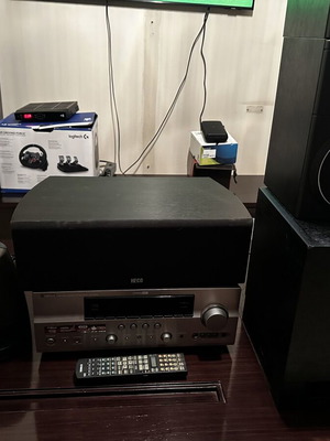 Yamaha RX-V663 home cinema σετ με subwoofer YST-SW030 και ηχεία