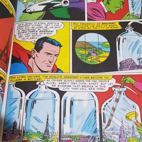 Superman Bottle City of Kandor new comic book