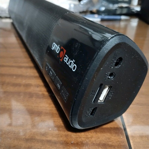 GMB Audio Bluetooth soundbar with USB, TF card, AUX, FM radio