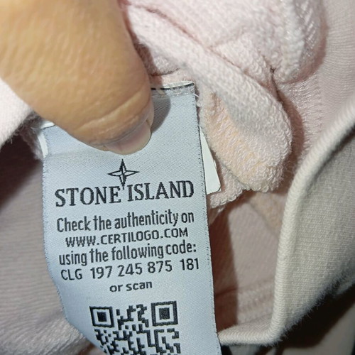 Stone Island sweatshirt size XL like new, pink