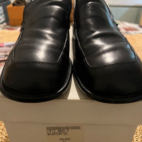 Giammario men's shoes scarpinia/moccasins used, size 45, black
