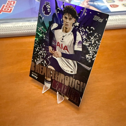 Topps Premier League 2026 Breakthrough Baller cards pack of 5 new