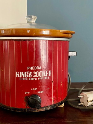 Slow cooker μεταχειρισμένο με βιβλίο συνταγών