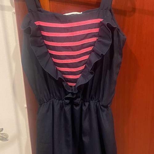 Compania Fantastica mini dress like new, blue and pink