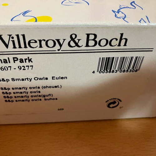 Villeroy & Boch "Animal Park" Smarty Owls salt and pepper new