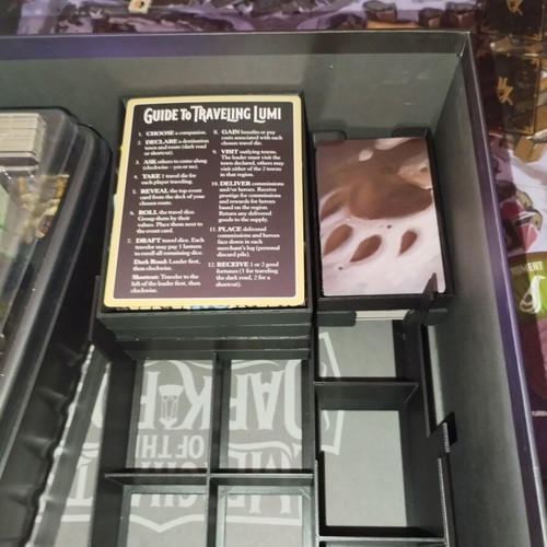 Merchants of the Dark Road deluxe 3D printed insert custom order