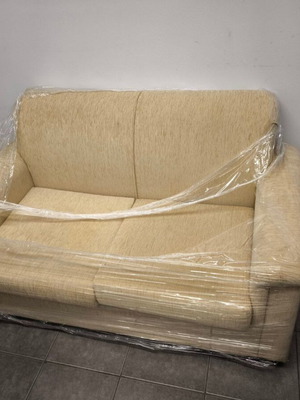 Two-seater sofa used, excellent condition