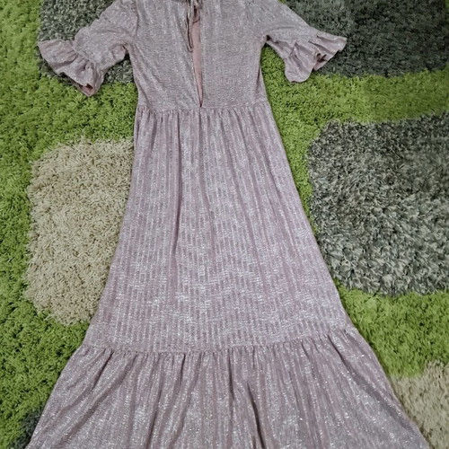 Asos London silver rose midaxi dress! Size S/M