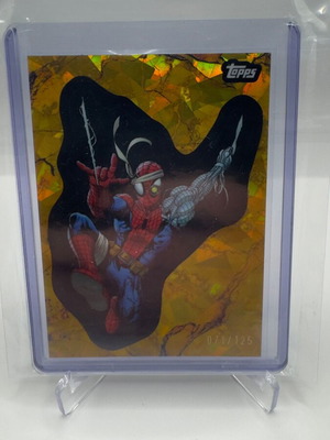 2025 topps Marvel Spiderman συλλογή καρτών σαν καινούργια