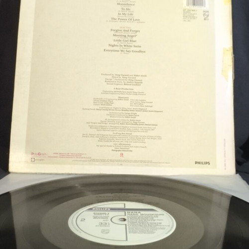 Nana Mouskouri Nana vinyl record used, cover with tape